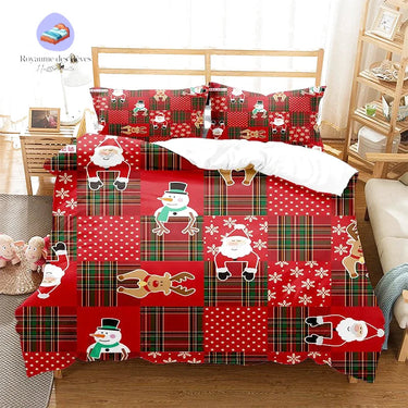 Housse de Couette Motif Noel